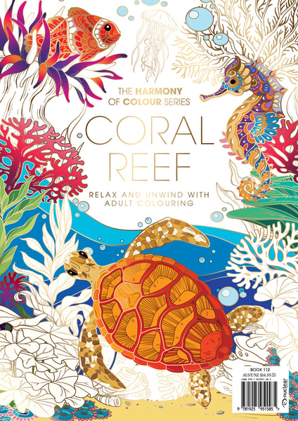 112. Harmony of Colour Book One Hundred and Twelve: Coral Reef (PRINTABLE DIGITAL EDITION ALSO AVAILABLE!)
