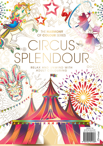 114. Harmony of Colour Book One Hundred and Fourteen: Circus Splendour (PRINTABLE DIGITAL EDITION ALSO AVAILABLE!) (Copy)