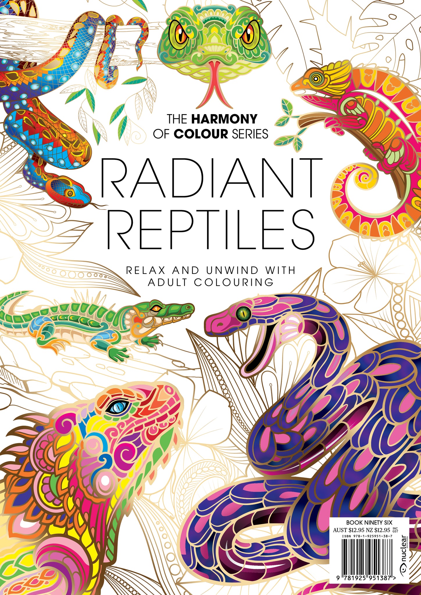 096. Harmony of Colour Book Ninety Six: Radiant Reptiles (PRINTABLE DIGITAL EDITION ALSO AVAILABLE!)