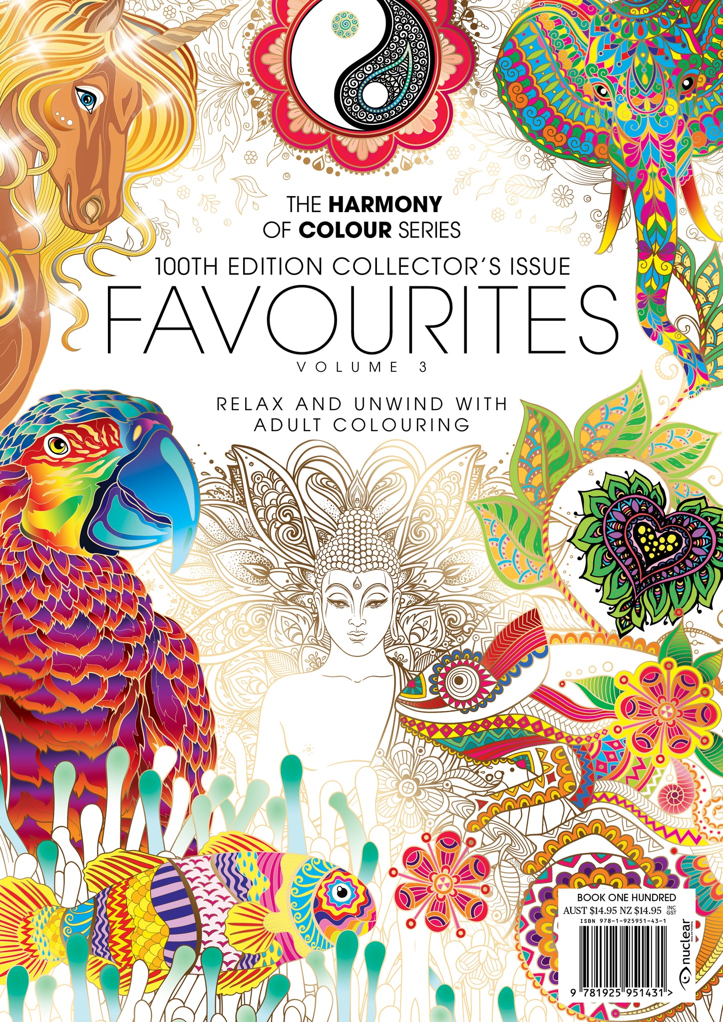 100. Harmony of Colour Book One Hundred: Favourites III (PRINTABLE DIGITAL EDITION ALSO AVAILABLE!)