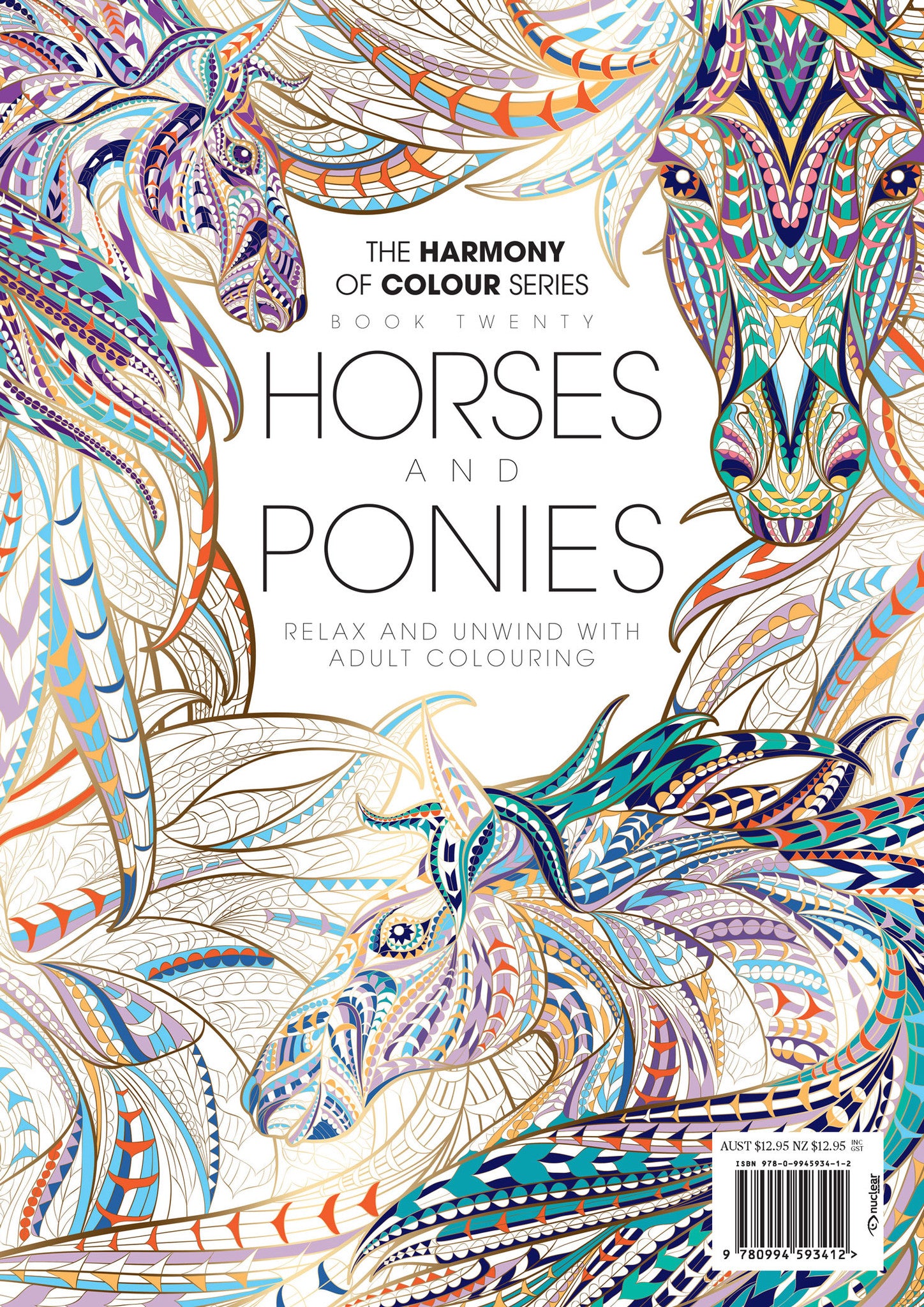 020. Harmony of Colour Book Twenty: Horses and Ponies (PRINTABLE DIGITAL EDITION AVAILABLE!)