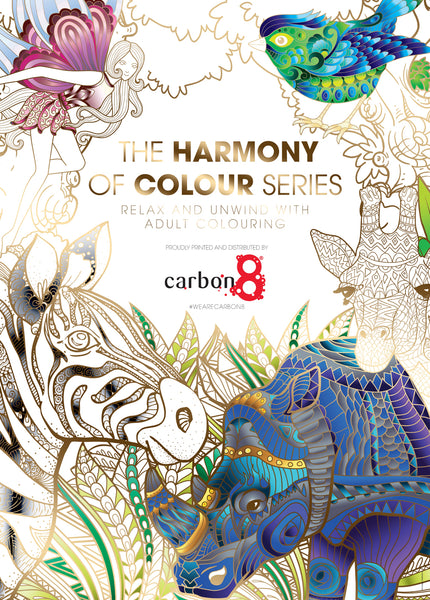 Harmony of Colour - Limited Edition foil cover 20-sheet desk pad (70cm x 50cm)