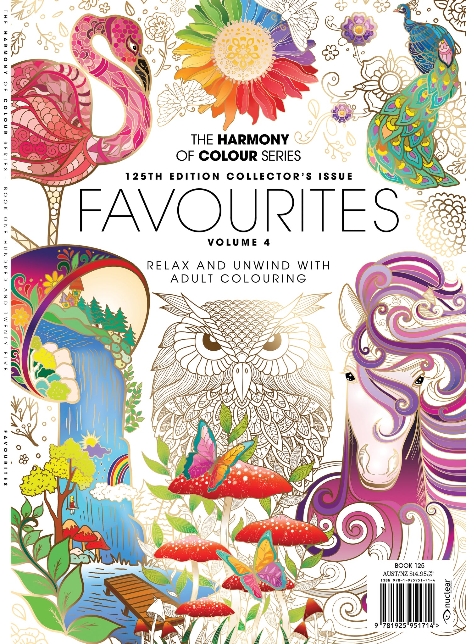 125. Harmony of Colour Book One Hundred and Twenty Five: Favourites IV (PRINTABLE DIGITAL EDITION ALSO AVAILABLE!)