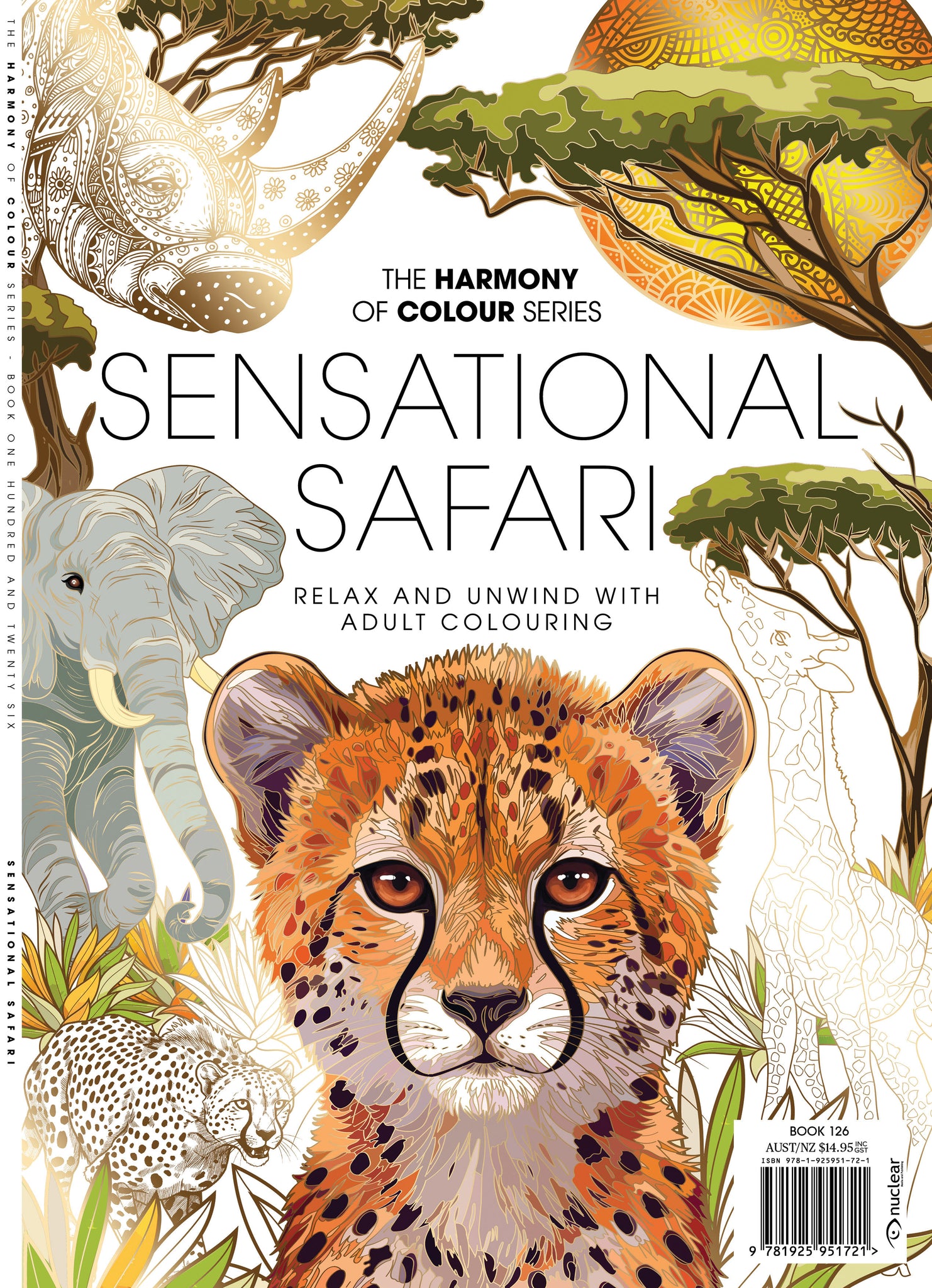 126. Harmony of Colour Book One Hundred and Twenty Six: Sensational Safari (PRINTABLE DIGITAL EDITION ALSO AVAILABLE!)