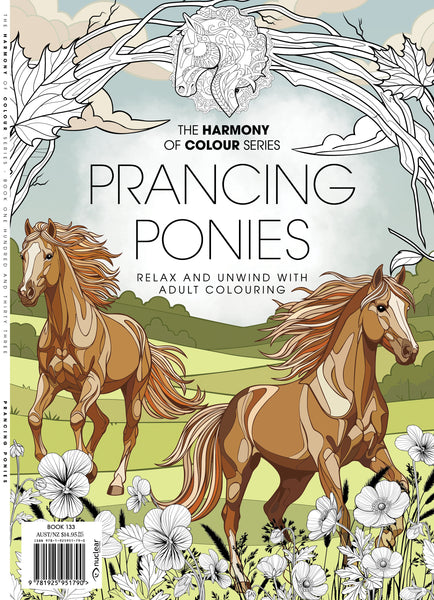 133. Harmony of Colour Book One Hundred and Thirty Three: Prancing Ponies (PRINTABLE DIGITAL EDITION ALSO AVAILABLE!)
