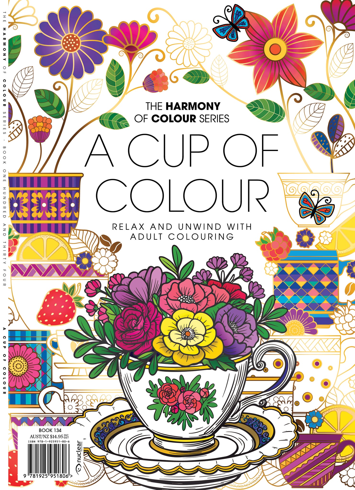 134. Harmony of Colour Book One Hundred and Thirty Four: A Cup Of Colour (PRINTABLE DIGITAL EDITION ALSO AVAILABLE!)