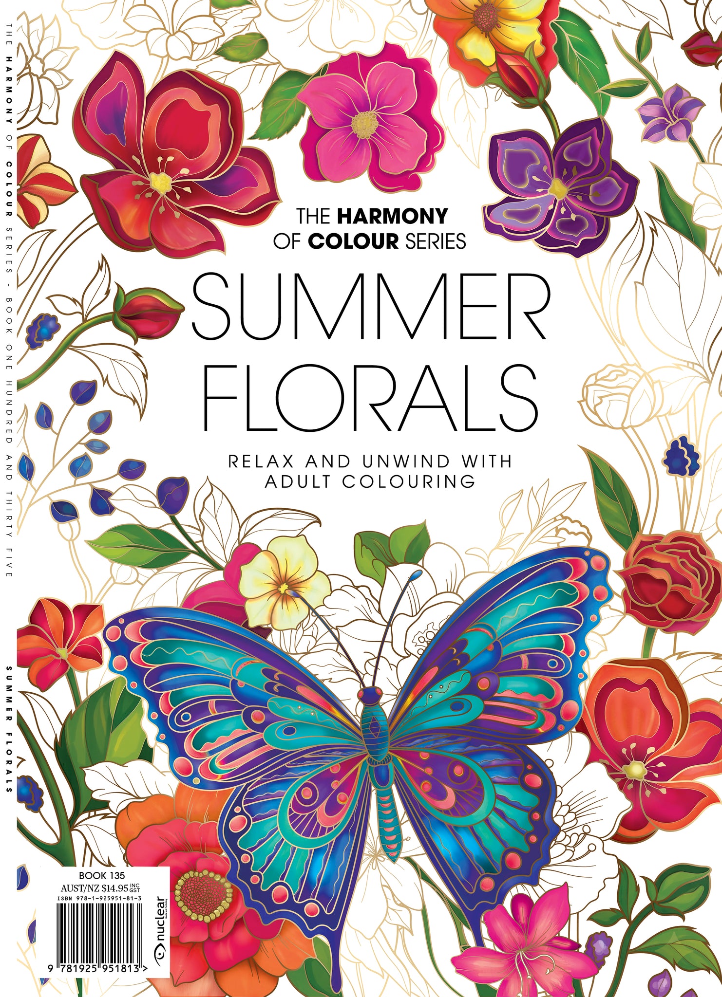 135. Harmony of Colour Book One Hundred and Thirty Five: Summer Florals (PRINTABLE DIGITAL EDITION ALSO AVAILABLE!)
