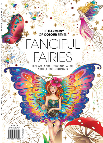 135. Harmony of Colour Book One Hundred and Thirty Six: Fanciful Fairies (PRINTABLE DIGITAL EDITION ALSO AVAILABLE!)