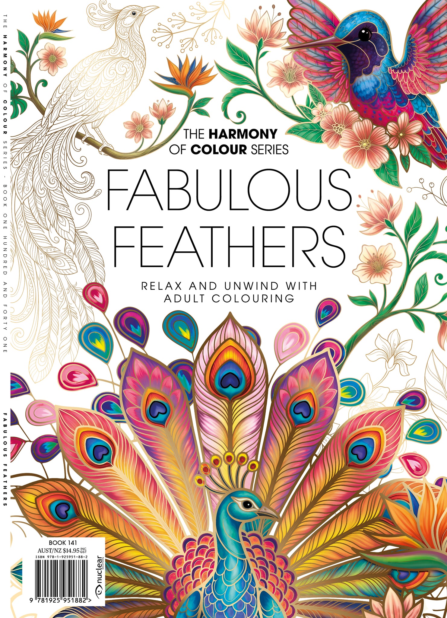 141. Harmony of Colour Book One Hundred and Forty One: Fabulous Feathers (PRINTABLE DIGITAL EDITION ALSO AVAILABLE!)
