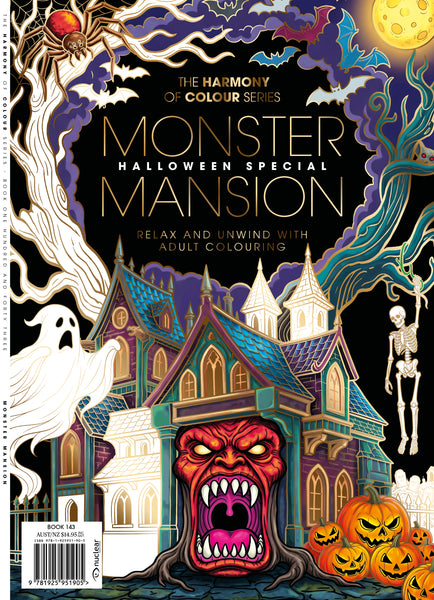 143. Harmony of Colour Book One Hundred and Forty Three: Monster Mansion (PRINTABLE DIGITAL EDITION ALSO AVAILABLE!)