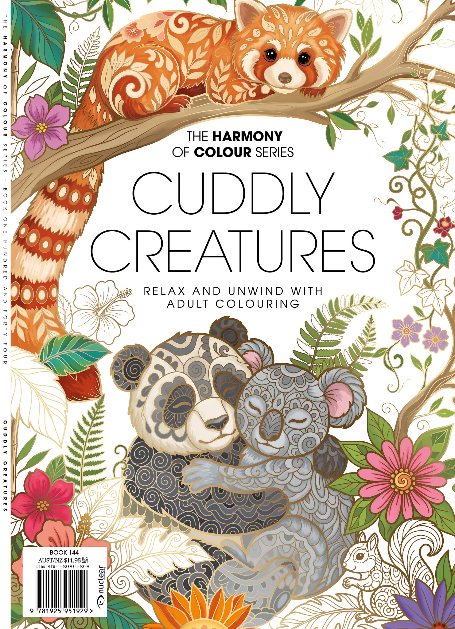 144. Harmony of Colour Book One Hundred and Forty Four: Cuddly Creatures (PRINTABLE DIGITAL EDITION ALSO AVAILABLE!)
